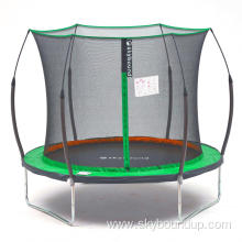 Trampoline 8ft springfree with double green spring pad